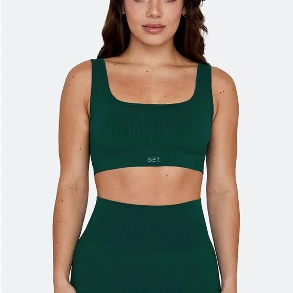 Set Active Sculptflex Box Cut Bra and Leggings - Mojito - Picture 2 of 7